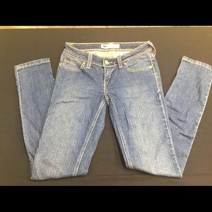 Levi’s petite straight leg jeans.